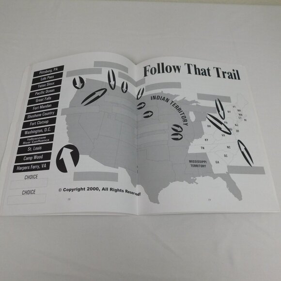 Would You Have Gone With Lewis And Clark? By Barbara J. Patzman Paperback Cover - Picture 9 of 12